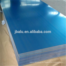 China 3xxx 1xxxx azul anodizado color hoja de aluminio recubierto